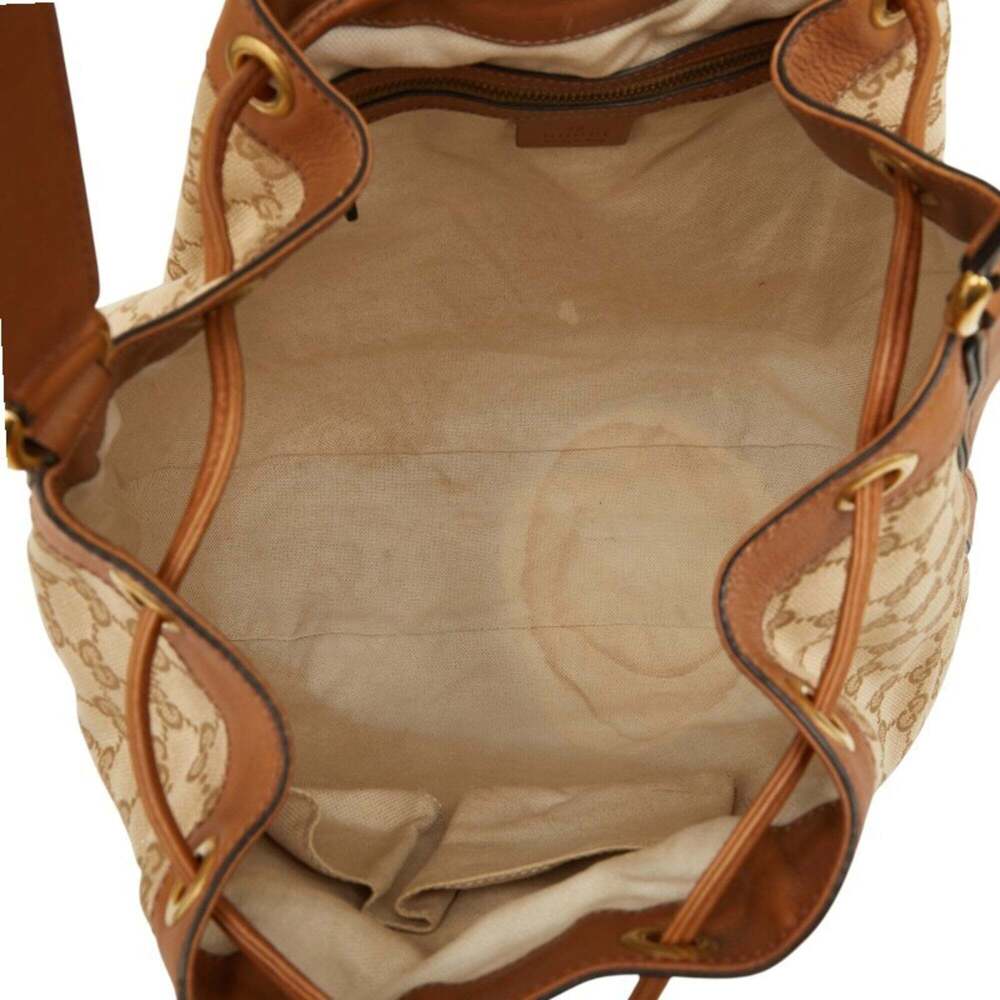 GUCCI Cream Leather Shoulder Bag - Picture 8 of 10